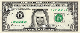 NICKI MINAJ on REAL Dollar Bill - Spendable Cash Collectible Celebrity M... - £3.51 GBP