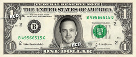 Aaron Paul / Jesse Pinkman   Breaking Bad On Real Dollar Bill Cash Money - £2.66 GBP