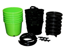 Oxygen Pot Systems Super Flow 6 Site Expansion Kit New Old Stock Hydroponic - £115.20 GBP