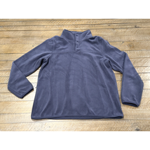 32 Degrees Gray/Blue Snap Arctic Fleece Pullover Stretch Soft - Women&#39;s ... - $11.30