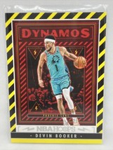 2023-24 Panini NBA Hoops Basketball Devin Booker Phoenix Suns DYNAMOS Insert #10 - £1.48 GBP