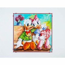 Theme Park Disney Artist Print Randy Noble Duck Love - £100.66 GBP