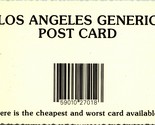 Los Angeles California CA Generic Postcard Cheapest  Worst Novelty Conti... - $3.91