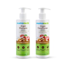 Mamaearth Combo (Argan Shampoo - 250ml + Argan Conditioner - 250ml) - £23.46 GBP