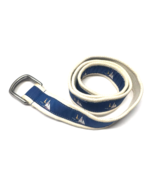 Polo Ralph Lauren Canvas Lighthouse Sailboat Nautical Double Ring Belt - €8,53 EUR