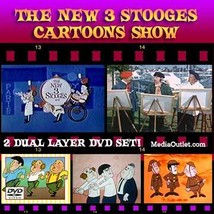 The New Three Stooges Cartoons Show DVDs TV Series 3 Discs - £23.49 GBP