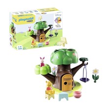 Playmobil 71316 1.2.3 &amp; Disney: Winnie&#39;s &amp; Piglet&#39;s Tree House - £49.77 GBP