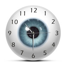 15 Inch Exquisite Eyeball Novelty Mute Ophthalmology Quartz Modern Wall ... - $29.00