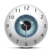 15 Inch Exquisite Eyeball Novelty Mute Ophthalmology Quartz Modern Wall Clock - £22.91 GBP