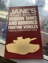 JANE&#39;S POCKET BOOK OF MODERN TANKS AND ARMORED FIGHTING VEHICLES 1974 - $6.80