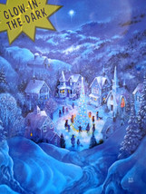 1000 Piece &quot;GLOW IN THE DARK &quot;Jigsaw Puzzle &quot;The Road to Christmas&quot; NEW!... - £23.09 GBP