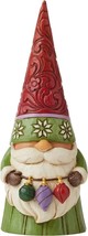 Jim Shore Heartwood Creek Christmas Gnome Holding Ornaments Figurine, NI... - $34.99