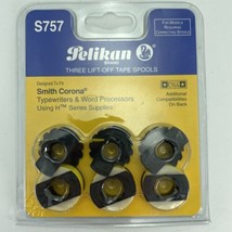 Pelikan Lift-off Tape Spools Fits Smith Corona H Series 3-Pack S757 New - £4.03 GBP