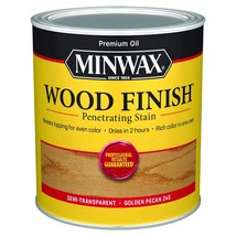 1 qt Minwax 70041 Golden Pecan Wood Finish Oil-Based Wood Stain - £19.60 GBP