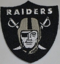Oakland Raiders  Iron On Patch - $5.99