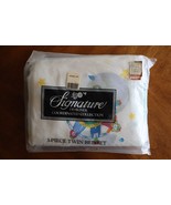 Vtg 90’s Kids F.A.C.E.  (Kids for a Clean Environment) Signature Twin Sh... - $674.66 MXN