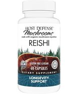 Host Defense Reishi Capsules - Heart &amp; Immune - 60 Capsules (30 Servings) - $24.99