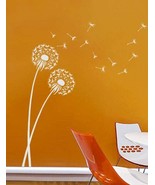 Dandelion Wall Stencil - WALL ART STENCIL instead of Decals - Easy to Us... - $34.30 CAD
