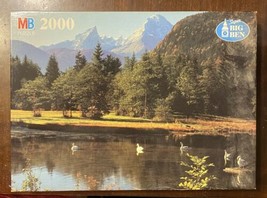 Milton Bradley Super Big Ben 2000 pc Germany, Berchtesgaden 1991 Vintage Puzzle - £10.56 GBP