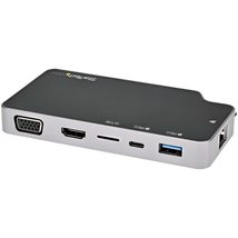 StarTech.com USB C Multiport Adapter - USB-C to 4K HDMI or VGA Video with 100W P - £81.52 GBP