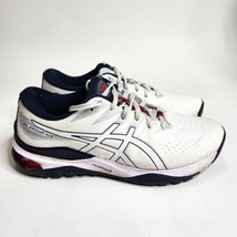 Asics Gel-Kayano Ace Golf Shoes Sneakers Men’s Size 10 Wide Red White Blue - £118.66 GBP