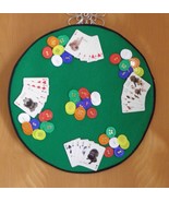 Hand Made One of A Kind Poker Wall Hanging - £60.13 GBP
