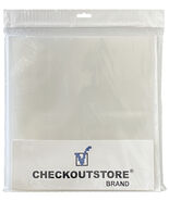 CheckOutStore Clear Plastic CPP for 7" Vinyl 45 RPM Record Album Covers ... - $14.10+