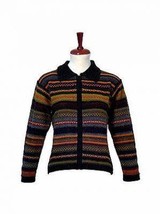 Fashionable cardigan,Jumper knitted with Alpaca wool - £147.05 GBP