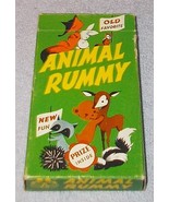 Vintage Children&#39;s Card Game Animal Rummy Complete - €8,68 EUR