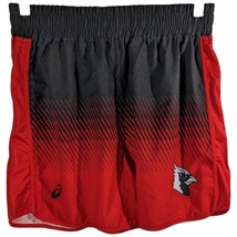 Asics Cardinals MMA Wrestling Crossfit Shorts Womens Size M Medium Red B... - $33.99