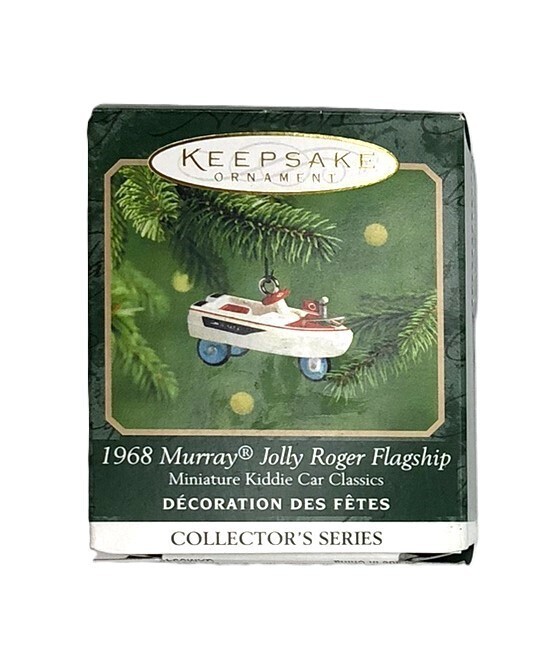 Hallmark Keepsake Miniature 1968 Murray Jolly Roger Flagship Car Classic... - $8.50