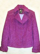 Pink Jacket,Blazer made of alpacawool fabric,outerwear - $284.00