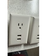 Pair Of USB A AC Outlets - $9.89