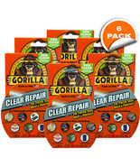 Gorilla Glue 1.88 in. x 9 yds. Clear Repair Tape (6-Pack) - £35.70 GBP
