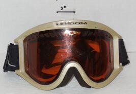 Leedom Ski Snow Sports Goggles Tan - $49.45