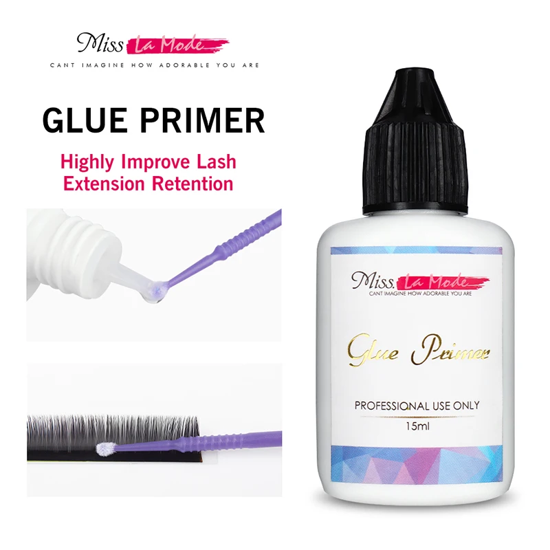 Lue primer eyelash extension glue primer for protecting false eyelash extension make up thumb200