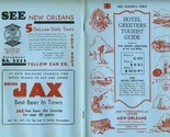 New Orleans Hotel Greeters Tourist Guide April 1938 Louisiana  - $24.72