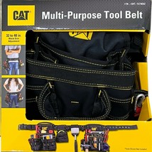 Adjustment Multi-Purpose Tool Belt, 1579682 CAT, 32-48 in Waist Size - £30.97 GBP+
