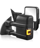 Tow Mirrors Compatible for 2003-2016 Ford F250 F350 F450 F550 Super Duty... - $301.14