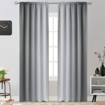 Grey, 2 Panels, 52W X 84L Inch Yakamok 84 Inch Length Grey And Greyish White - $42.92