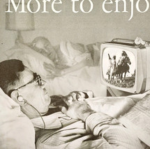 1958 Motorola Super Americana TV Advertisement Portable Television Set D... - £23.20 GBP