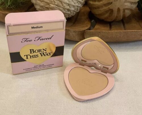 TOO FACED BORN THIS WAY SOFT BLUR FLEXIBLE FINISH SETTING POWDER MEDIUM NEW - $24.74