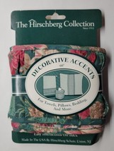 The Hirschberg Collection Decorative Accents 60&quot; Pleated Holiday Gatherings Sage - £7.90 GBP