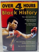 Black History DVD ~ Over Four Hours Spotlighting Five African American Legends - £11.68 GBP