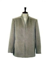 Gray Blazer,Jacket made of Surialpaca wool,outerwear - £195.00 GBP