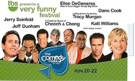 The Comedy Festival @ CAESARS PALACE Las Vegas 2008 5.5 x 8.5 Promo Card - £4.68 GBP