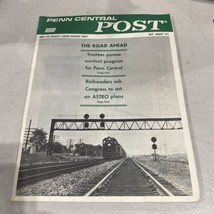 Vintage Penn Central Post Employee Magazine Train Railroad Jul-Aug 1971 - £9.48 GBP