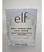 E.L.F Holy Hydration Face Creme Hyaluronic Acid ￼Peptide  SPF 30 1.76oz - $10.99