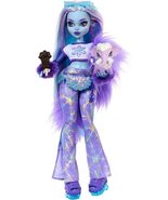Monster High Abbey Bominable Articulated doll with pet and fashion acces... - £157.22 GBP