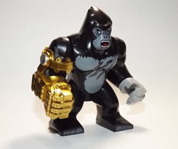  King Kong Gold Arm Gorilla Big Jungle Animal Minifigure Pack US - $11.74